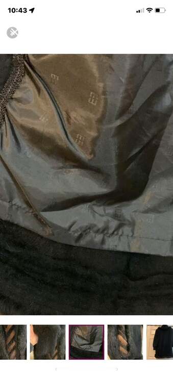 Angora Rabbit Coat - Picture 6 of 11